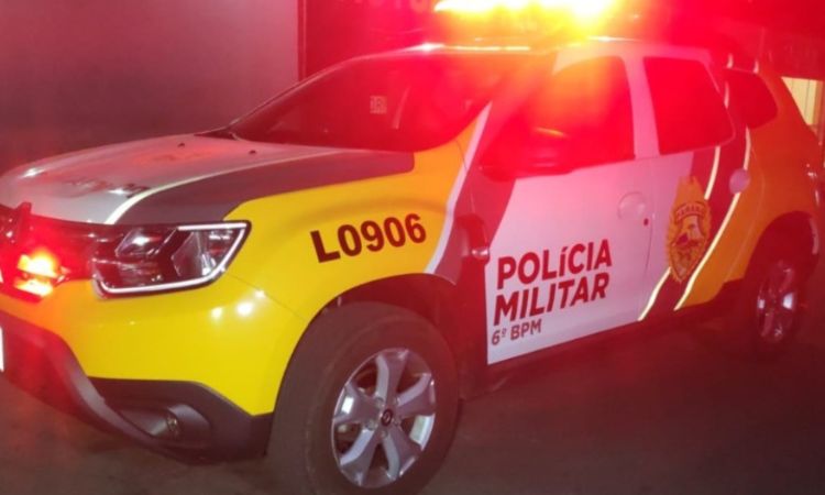  Homem é golpeado com faca após ter residência invadida por vizinho em Laranjeiras do Sul