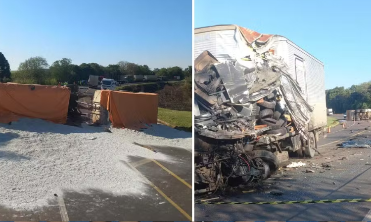 Acidente na BR-277 em Candói deixa uma vítima fatal