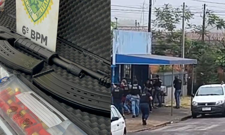 Arsenal e Drogas: Homem é Preso em Guaraniaçu após Denúncias de Ameaça