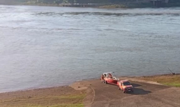 BUSCAS CONTINUAM NO RIO IGUAÇU POR SEGUNDA VÍTIMA DE AFOGAMENTO EM FOZ DO IGUAÇU