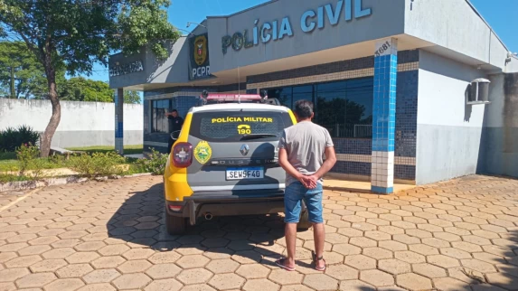 Com Apoio de Informações, Polícia Militar Prende Foragido da Justiça com Mandado de Prisão em Aberto em Quedas do Iguaçu