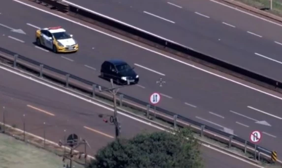 Com apoio do Falcão 13, PMPR apreende celulares contrabandeados em Cascavel