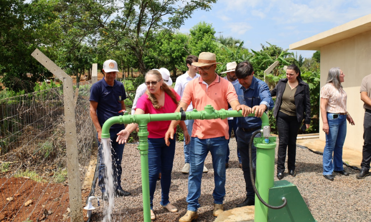 Guaraniaçu: Comunidade de Bela Vista recebe Poço Artesiano e garante água de qualidade para mais de 70 famílias