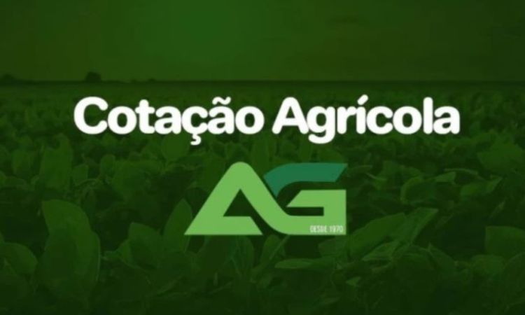 Cotações Agrícolas para esta Quarta-feira 22 de Abril de 2026
