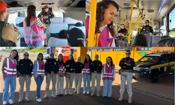 Dia Internacional da Mulher: EPR Iguaçu participa da Operação “Rosas de Aço” e programa distribuição de flores