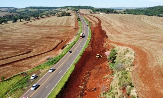 Duplicação da PR-445 Causa Interdição com Detonação de Rochas Nesta Sexta