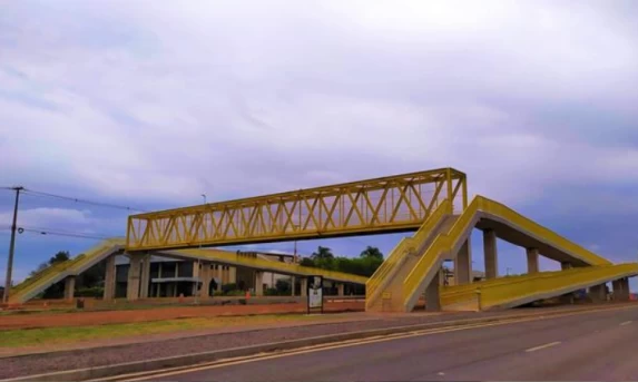 EPR Iguaçu promove “Café na Passarela” para conscientizar pedestres em Cantagalo