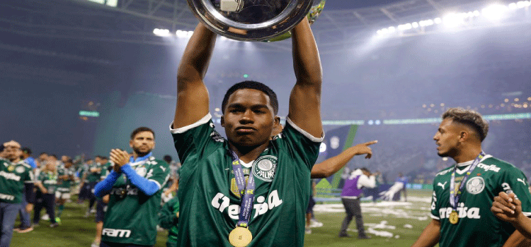 ESPORTES: Real Madrid fecha contratação de Endrick, de 16 anos, do Palmeiras.