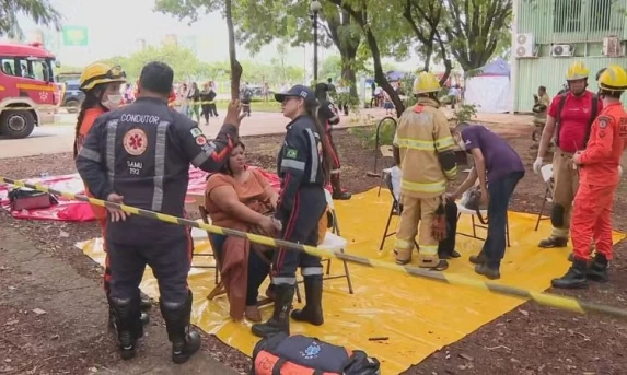 Explosão em Subestação Causa Incêndio no Ministério da Igualdade Racial em Brasília e Deixa Feridos
