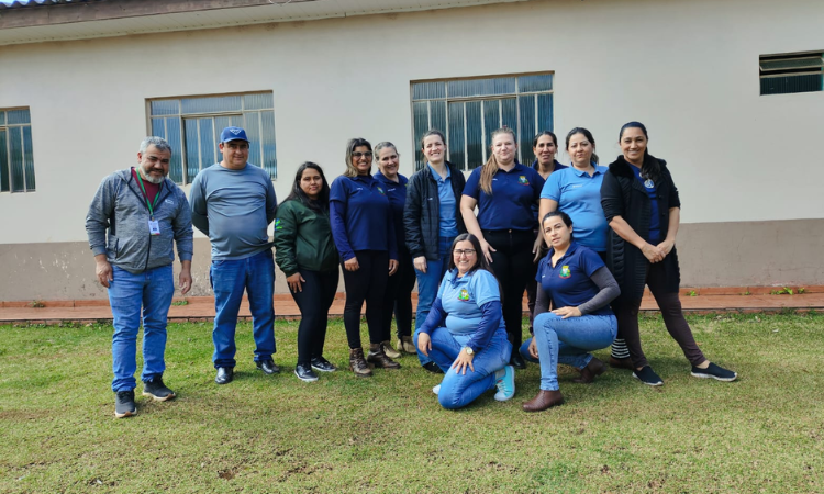 Guaraniaçu: Equipe de saúde faz campanha de prevenção para idosos na linha Lejanoski