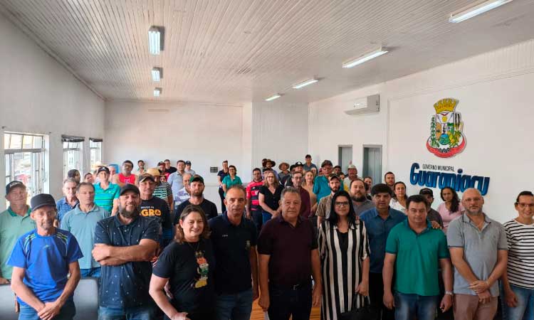 Guaraniaçu: Governo Municipal apresenta e lança Programas de Distribuição de Sementes de Milho e Aveia 2026