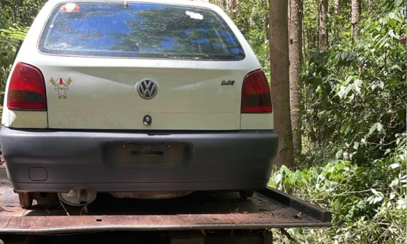 Guaraniaçu: PM recupera em Guaraniaçu veículo furtado na cidade de Ibema