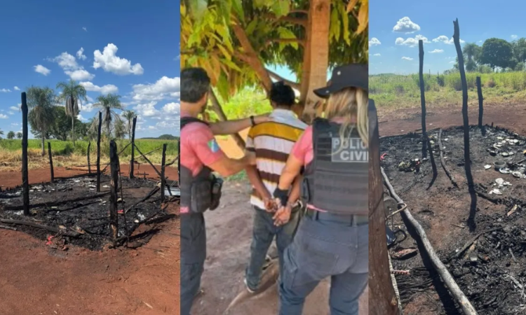Homem é Preso Após Agressão à Companheira e Incêndio em Aldeia Indígena no Mato Grosso do Sul