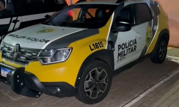 HOMEM É PRESO APÓS AMEAÇAR MULHER E FILHA DE MORTE EM QUEDAS DO IGUAÇU