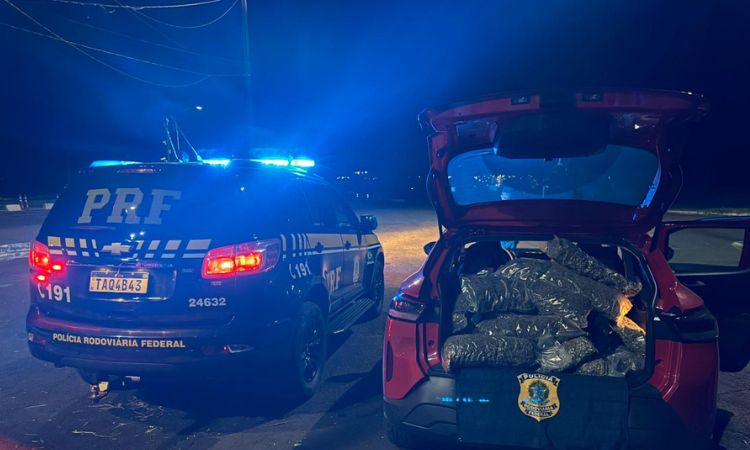 Homem é preso transportando quase 100 kg de droga na BR-277 em Medianeira