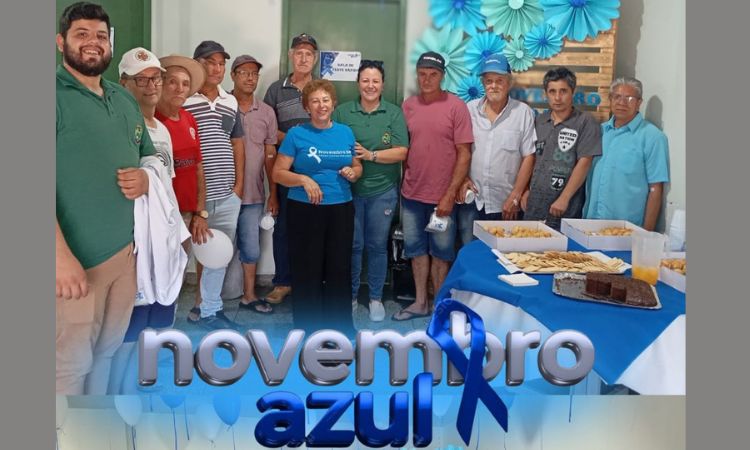 IBEMA: Dia D do Homem mobiliza moradores de Ibema em ação do Novembro Azul