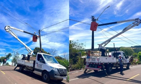 Ibema : Mais iluminação, mais segurança e economia para a população. 