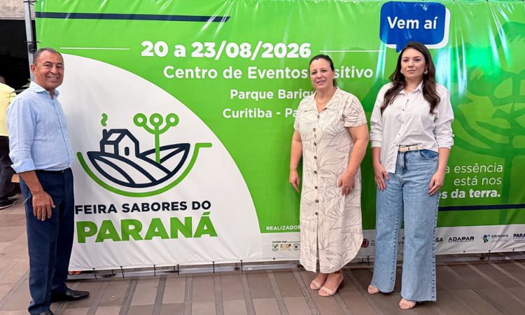 Ibema marca presença no lançamento da Feira Sabores do Paraná 2026