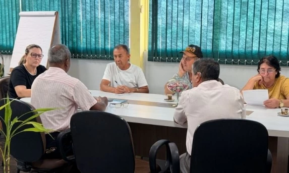 IBEMA: Prefeita e Secretário de Planejamento receberam os representantes da comunidade Cristópolis e Nova Esperança 