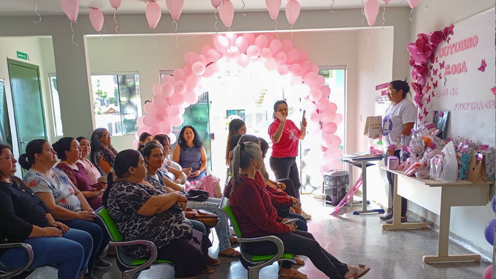 Ibema realiza Ação Outubro Rosa com atendimentos e conscientização à saúde da mulher.