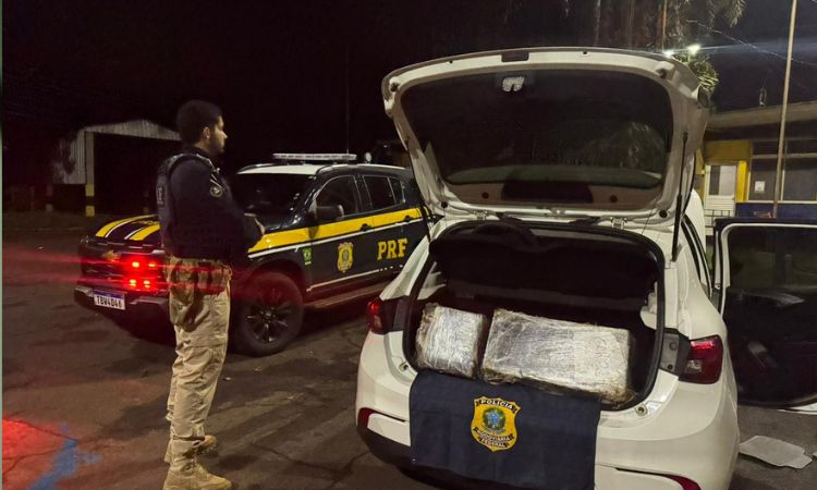 JOVEM É PRESO PELA PRF COM CARGA MILIONÁRIA EM SANTA TEREZINHA DE ITAIPU