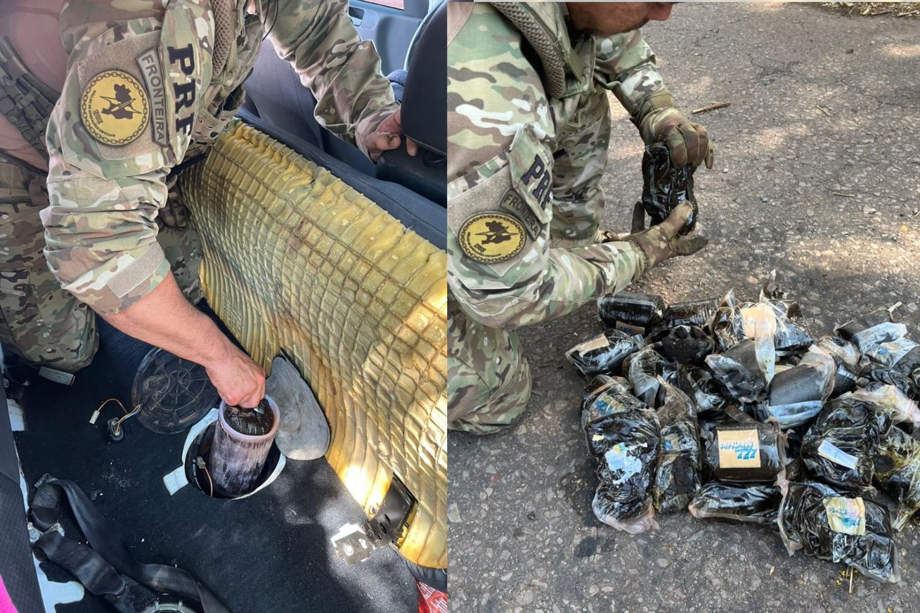 Maconha Gourmet” no Tanque: Casal é Preso pela PRF com 14 kg de Maconha DRY em Campo Mourão