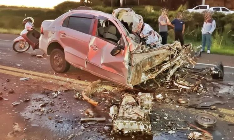 MORTE E DROGA: Acidente Violento com Quatro Veículos e 50 kg de Maconha Bloqueia BR-369 em Cascavel