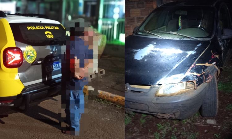 Motorista é preso por embriaguez ao volante durante abordagem da PM em Quedas do Iguaçu