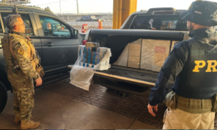 Paraguaio é preso com 700 celulares na BR-277 em Cascavel