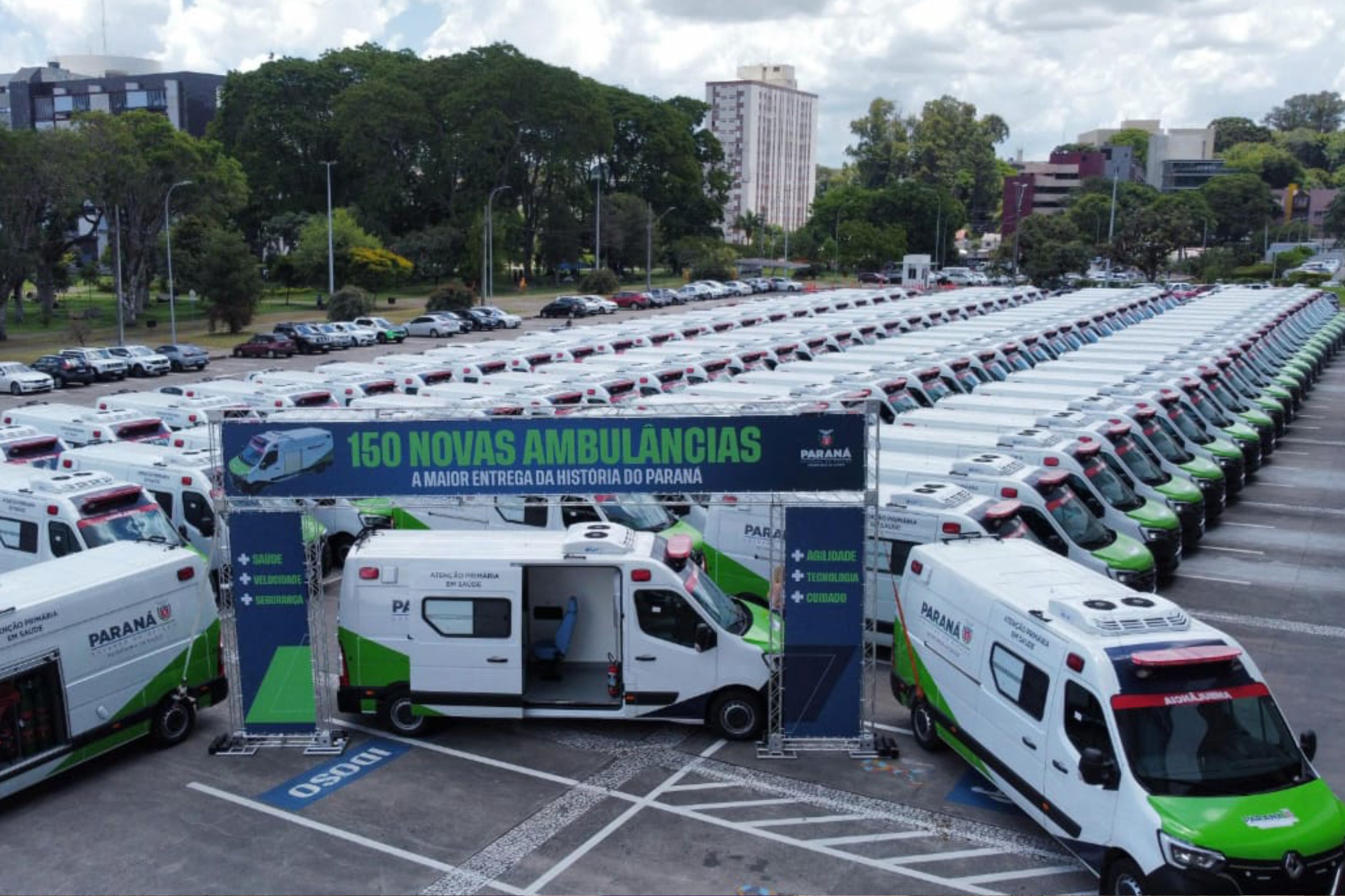 Paraná investe na frota de ambulâncias com UTI e moderniza o resgate de urgência em todo o Estado