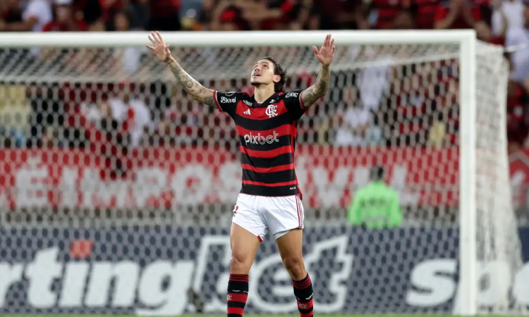 Pedro decide e Fla derrota Millonarios para avançar na Libertadores.