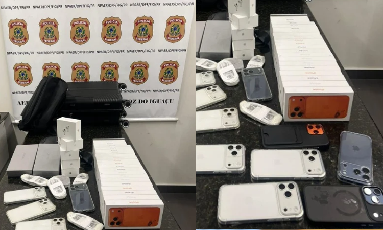 Policial: Polícia Federal prende 17 pessoas em flagrante no Aeroporto de Foz do Iguaçu