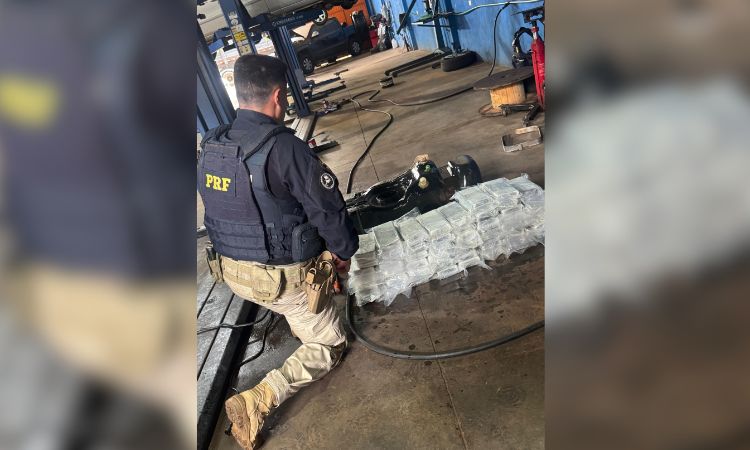 PRF apreende mais de 50 quilos de cocaína em Palotina (PR)