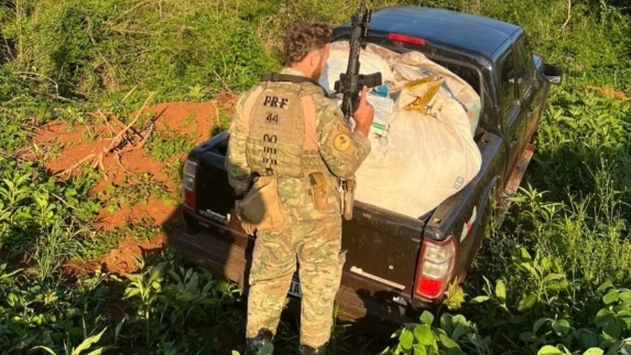 PRF apreende uma tonelada de agrotóxicos contrabandeados