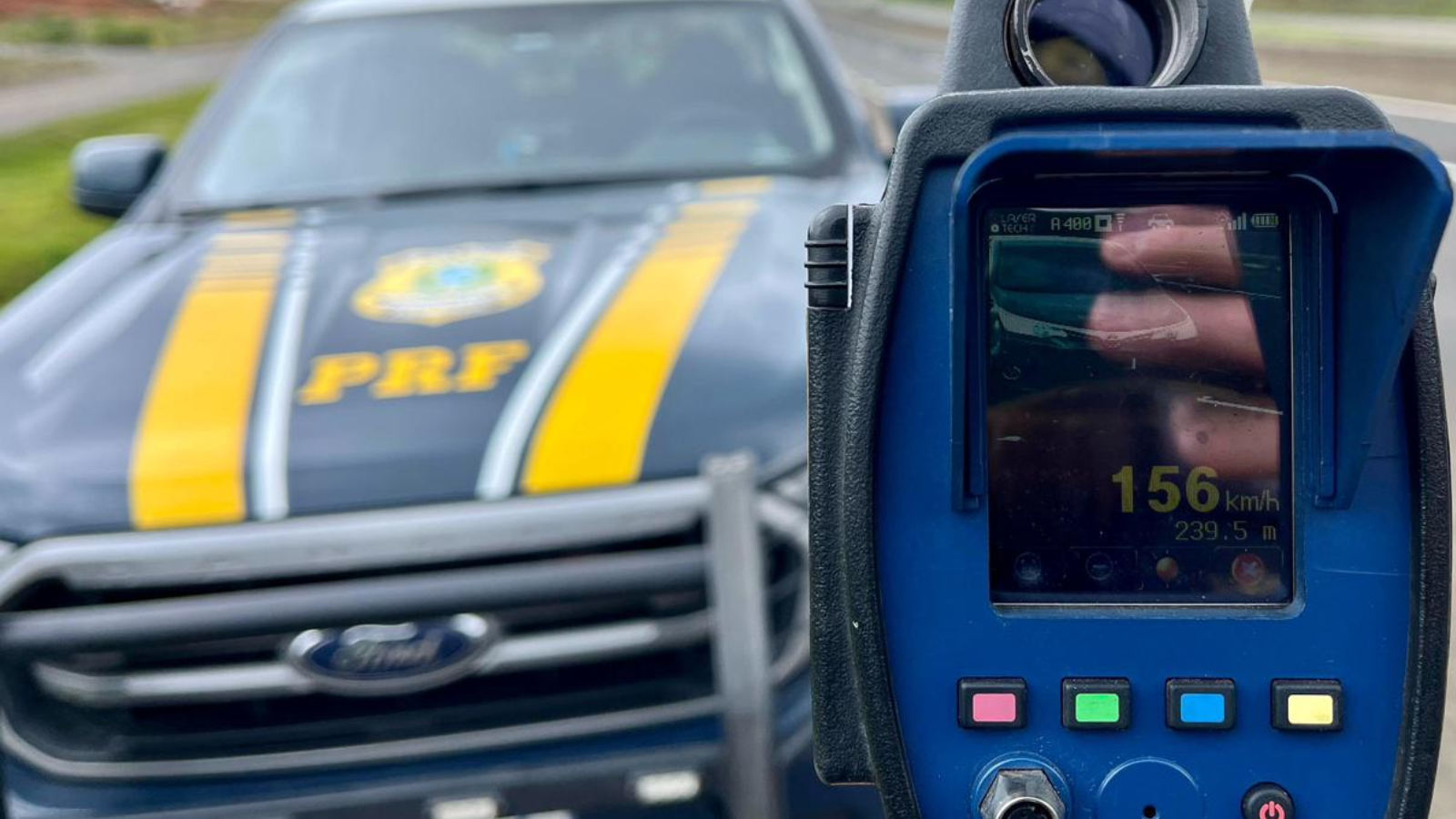 PRF intensifica fiscalização de excesso de velocidade na BR-277, em Guarapuava (PR)