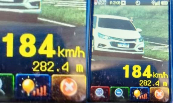 PRF vem intensificando fiscalização com radares móveis em Cascavel e flagra mais de 500 motoristas em alta velocidade em um único dia