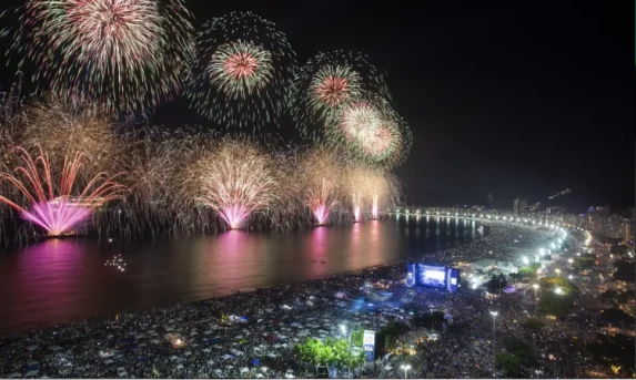 Réveillon no Rio: Maior festa do mundo terá chuva e alerta de ressaca