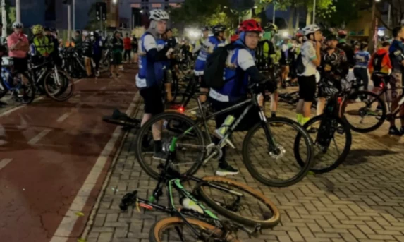 Romaria de Ciclistas Reúne Centenas para Desafio de 71 km em Cascavel