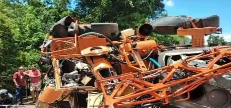 SUDOESTE: Quatro feridos em acidente com máquina agrícola em Verê.