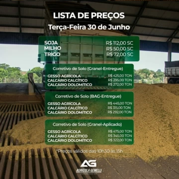 Cotação Agrícola