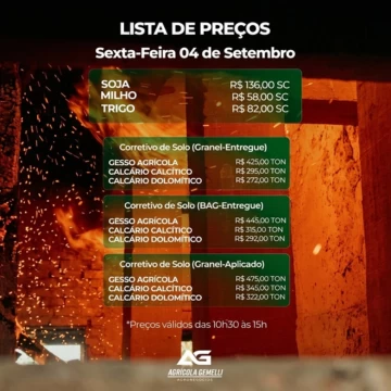 Cotação Agrícola