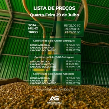 Cotação Agrícola