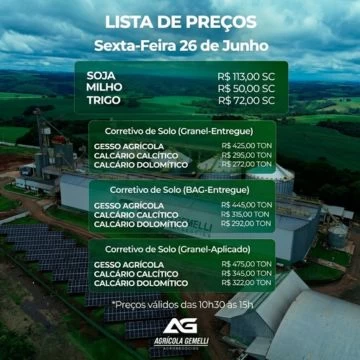 Cotação Agrícola