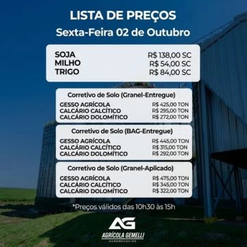 Cotação Agrícola