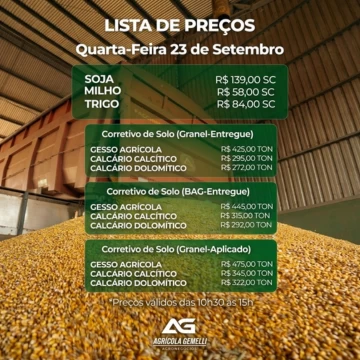 Cotação Agrícola