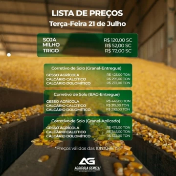 Cotação Agrícola