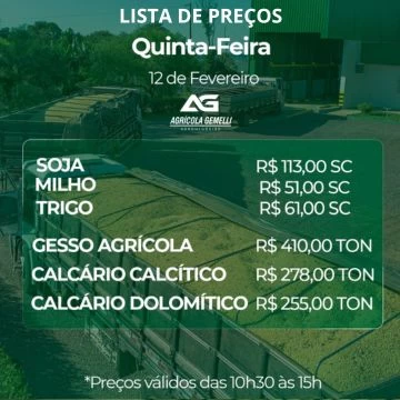 Cotação Agrícola