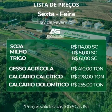 Cotação Agrícola