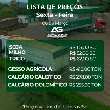 Cotação Agrícola