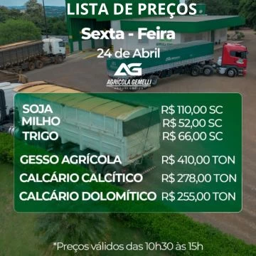 Cotação Agrícola